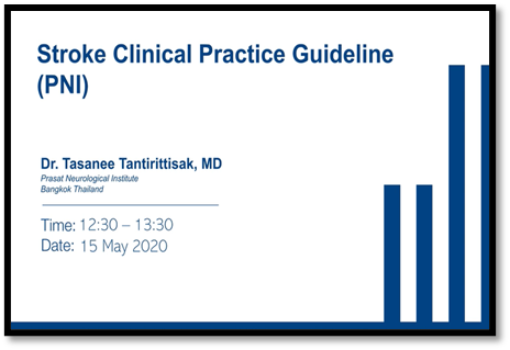3. Stroke Clinical Practice Guideline (PNI)